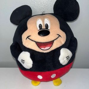 TY Inc. Disney 2013‎ Mickey Mouse Soft Plush Ball Shaped Stuffed Toy Collectible